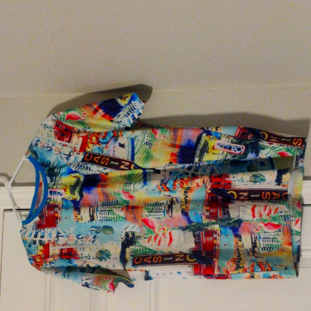 Short sleeve mens shirt